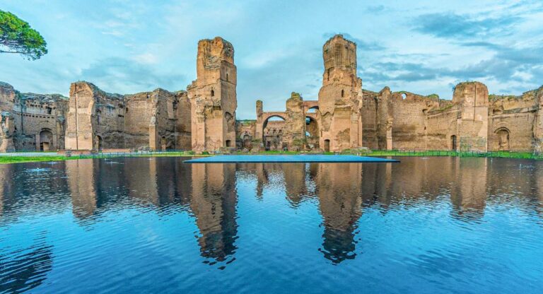 Water reterns to Terme di Caracalla