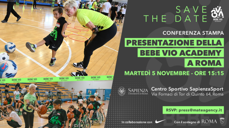 Press Conference Bebe Vio Academy