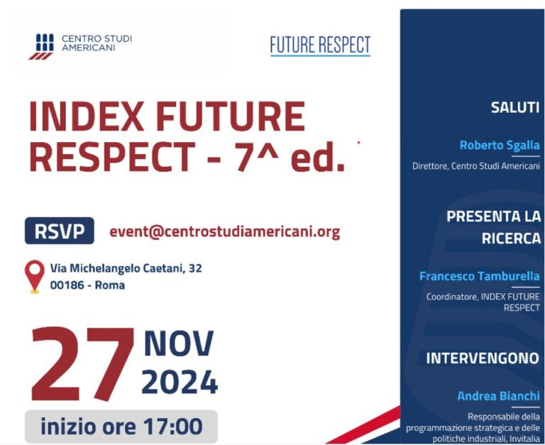 INDEX FUTURE RESPECT – 7th edition