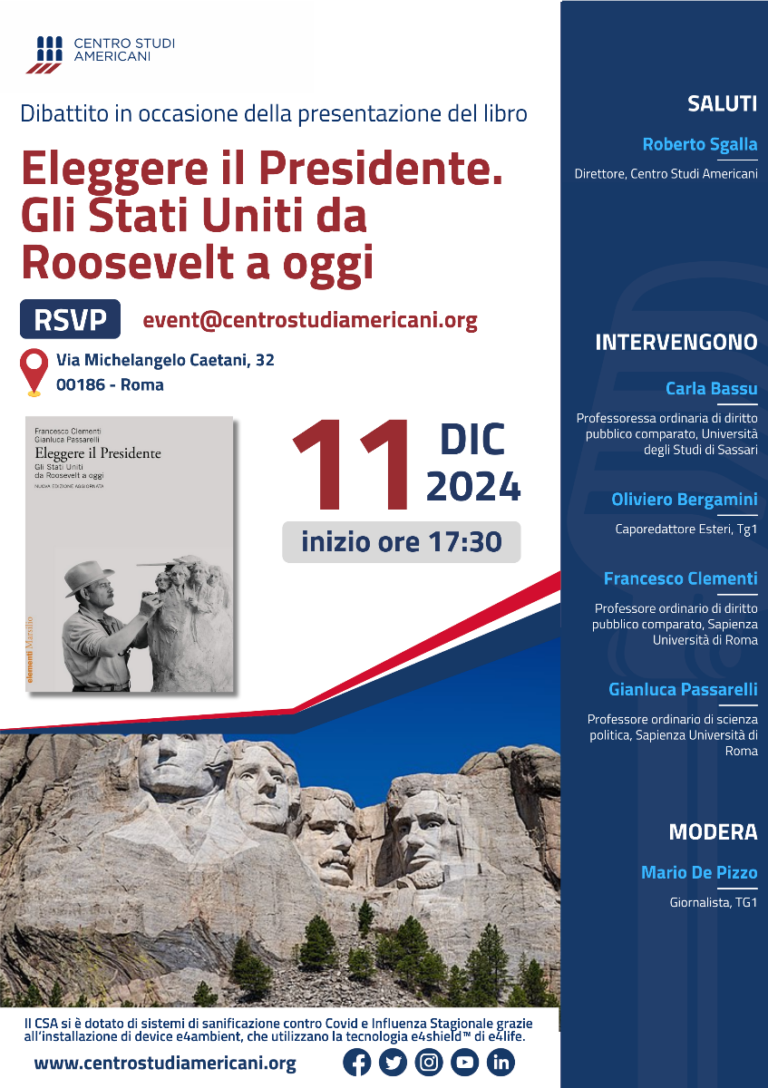 Electing the President. The United States from Roosevelt to today