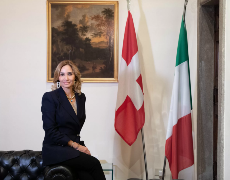 Swiss Ambassador greets Rome