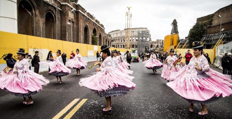 Bolivian Ethnic Folkloric Carnival
