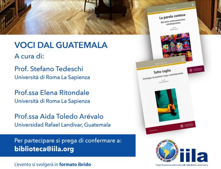 Meetings in the Library – Voices from Guatemala