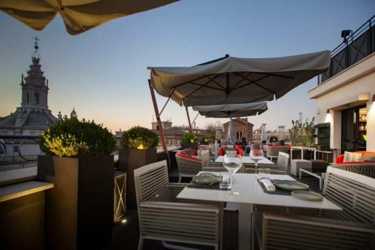 The 10 Roman terraces for an aperitif