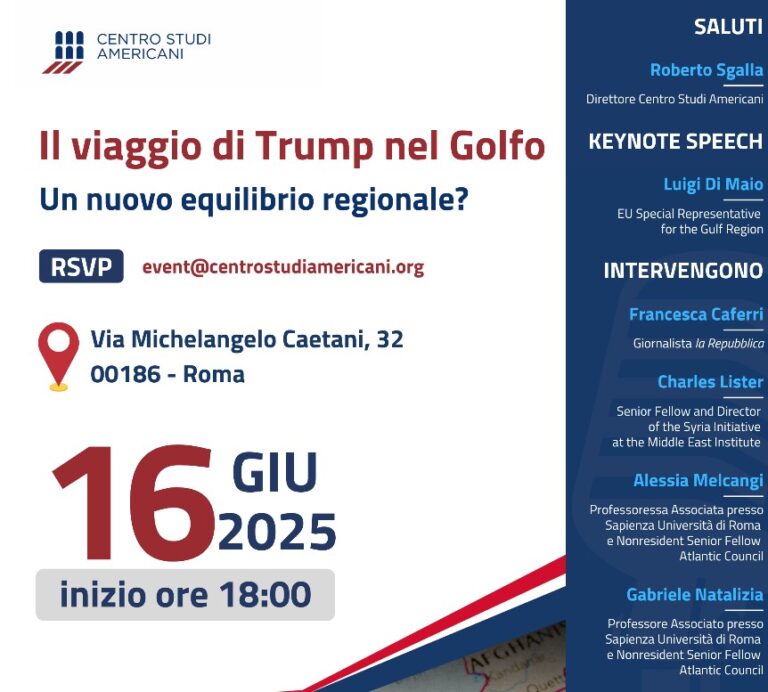 Trump’s trip to the Gulf, a new regional balance?