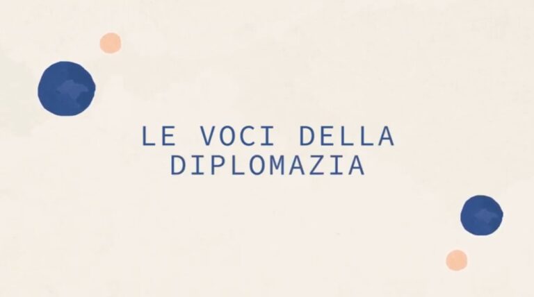 Le voci della Diplomazia: Cecilia Piccioni