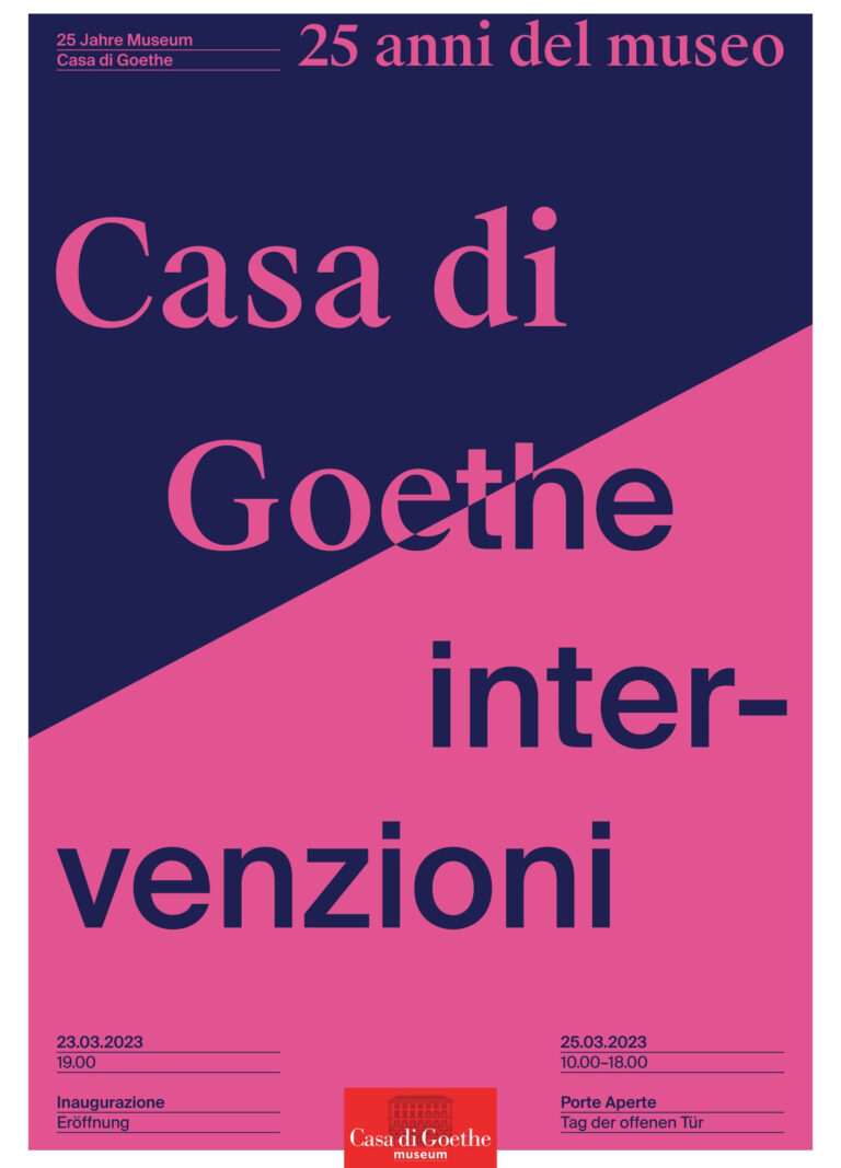 25 anni Museo Casa di Goethe