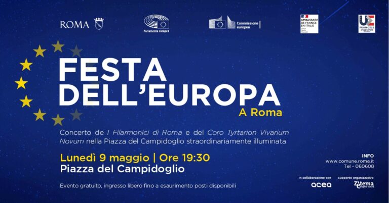 Festa dell’Europa gli eventi nella Capitale