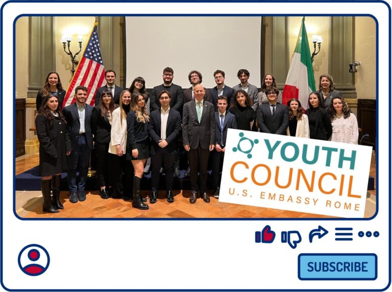 ENTRA A FAR PARTE DEL ROME YOUTH COUNCIL 2024