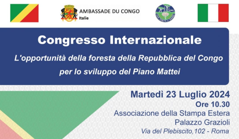 L’Opportunità della foresta della Repubblica del Congo per lo sviluppo del Piano Mattei