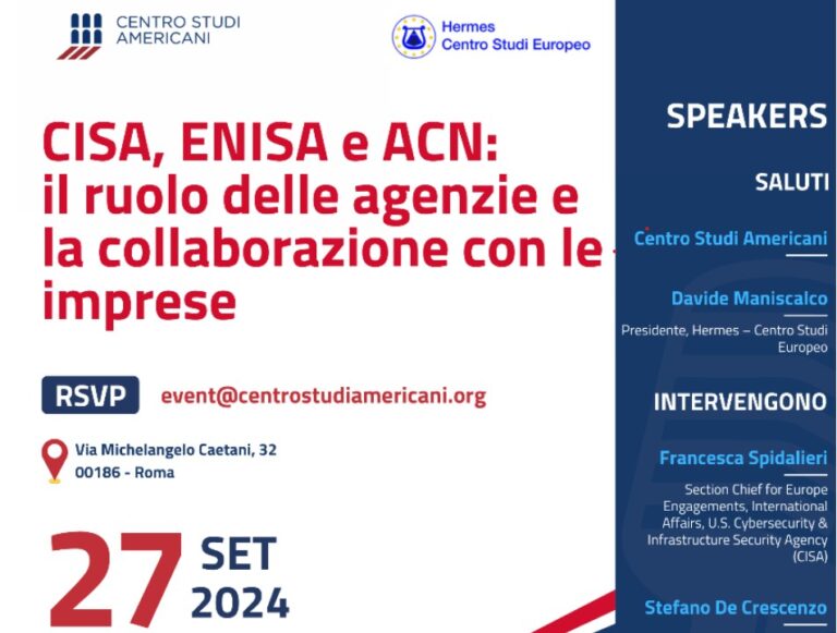 CISA, ENISA e ACN: il ruolo delle agenzie e la collaborazione con le imprese