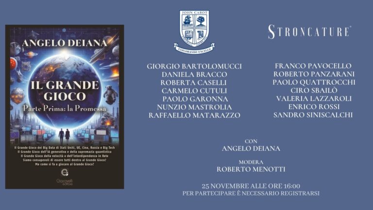 Il Grande Gioco – Parte Prima: la Promessa